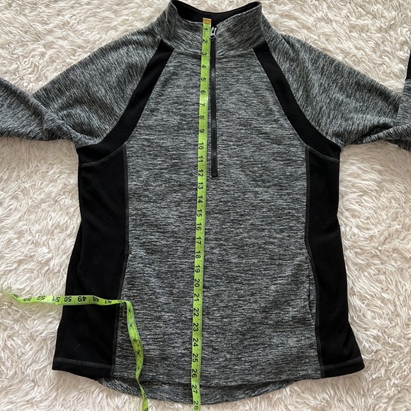 SO Perfectly Soft Half Zip High Collar Sweatshirt - Picture 11 of 13